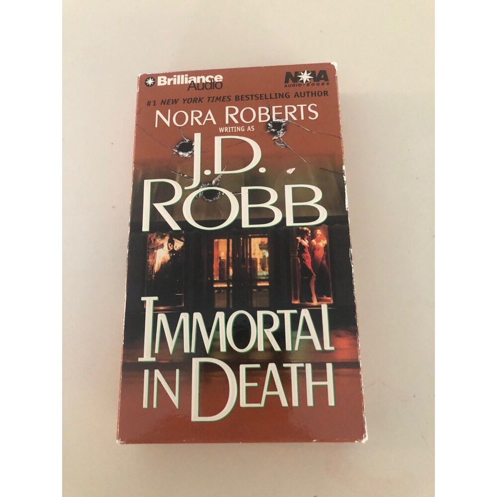 Immortal in Death by Robb, J. D. Audiobook 4 Cassettes Nora Roberts